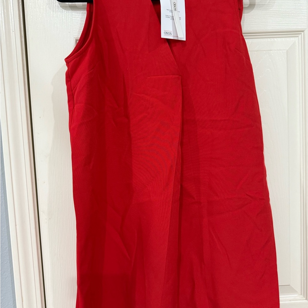 ASOS Vibrant Red Mini Dress